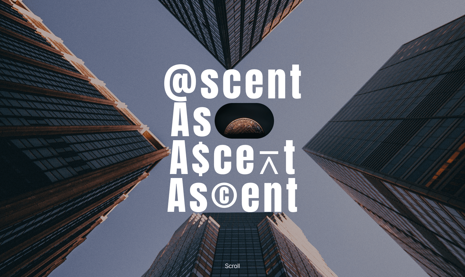 Hero background showing modern buildings